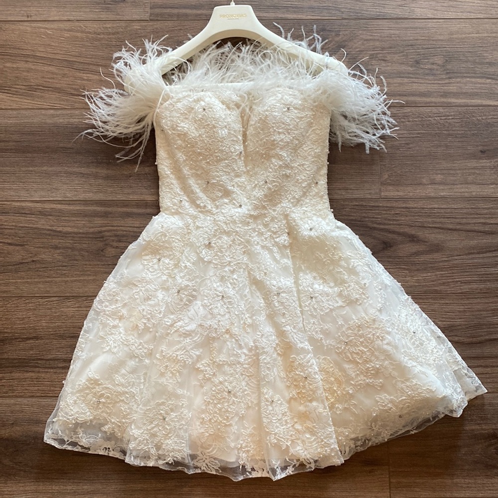 Sheri Hill White Dress